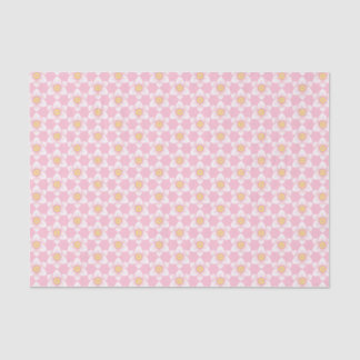 Pink Daffodil Spring Tissue Paper