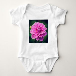 Pink Dahlia Baby Bodysuit