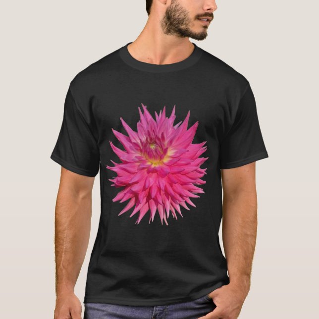 Pink Dahlia T-Shirt (Front)