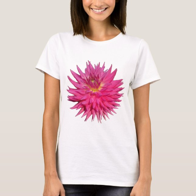 Pink Dahlia T-Shirt (Front)