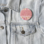 pink daises ~ bridal shower pinback button (In Situ)