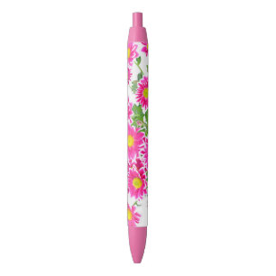 Pink Daisies / Asters Bouquet + your ideas Pen