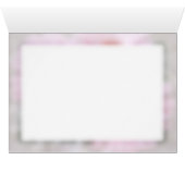 Pink Daisies-Gerberas blank card (Inside Horizontal (Bottom))