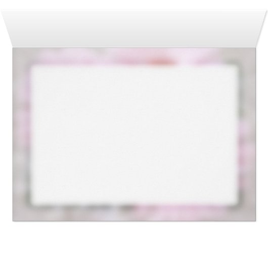 Pink Daisies-Gerberas blank card (Inside Horizontal (Bottom))