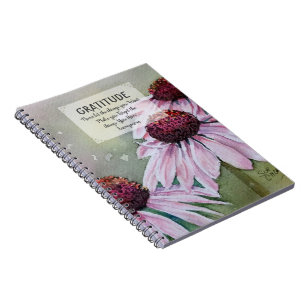 Pink Daisies Gratitude Notebook