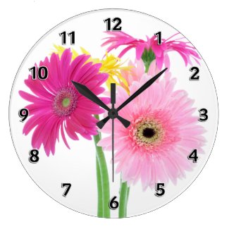Time For Flowers To Bloom Clocks