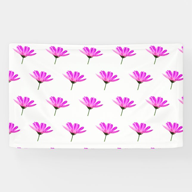 Pink Daisy   Banner (Horizontal)