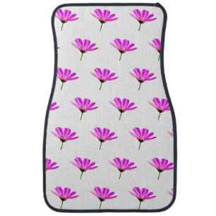 Pink Daisy Car Floor Mat