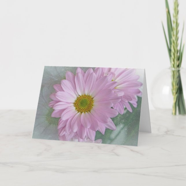 Pink Daisy Card (Front)