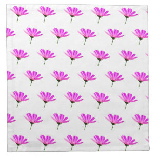 Pink Daisy Cloth Napkin