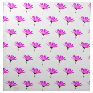 Pink Daisy  Cloth Napkin