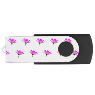 Pink Daisy Flash Drive
