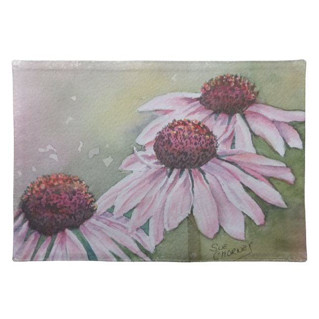 PINK DAISY FLOWER PLACEMAT (Front)