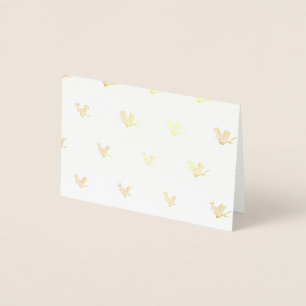 Pink Daisy Foil Card