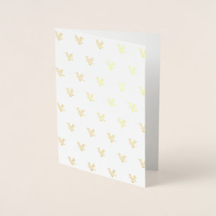 Pink Daisy Foil Card