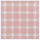 Pink Daisy Gingham Plaid checkered Fabric