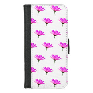 Pink Daisy iPhone 8/7 Wallet Case
