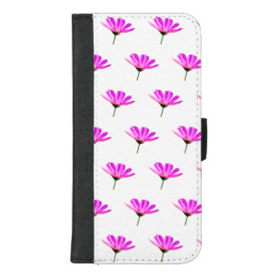 Pink Daisy iPhone 8/7 Plus Wallet Case