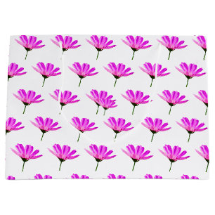 Pink Daisy Large Gift Bag