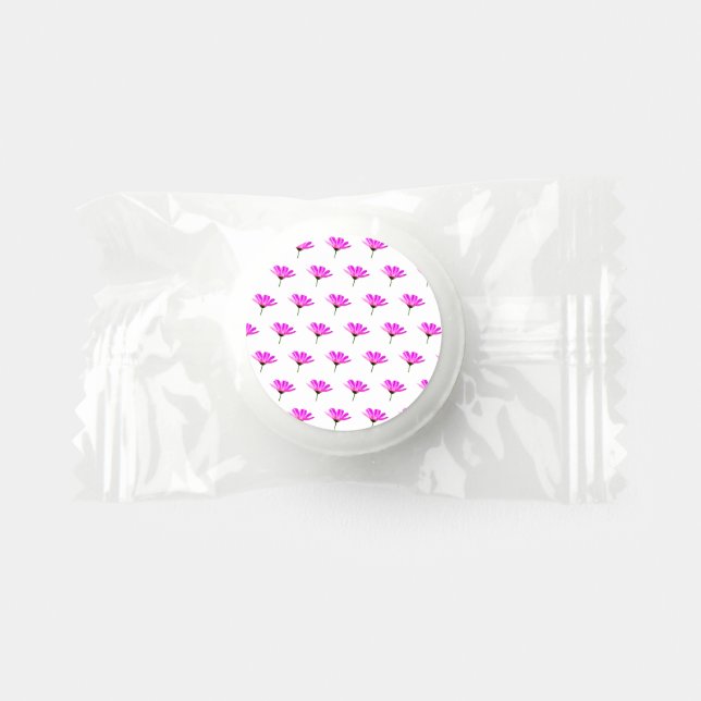 Pink Daisy  Life Saver® Mints (Front)