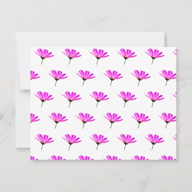 Pink Daisy   Note Card (Front)