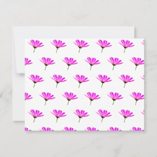 Pink Daisy Note Card