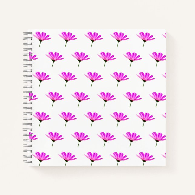 Pink Daisy  Notebook (Front)