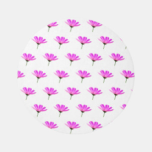 Pink Daisy Outdoor Rug