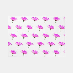 Pink Daisy Outdoor Rug