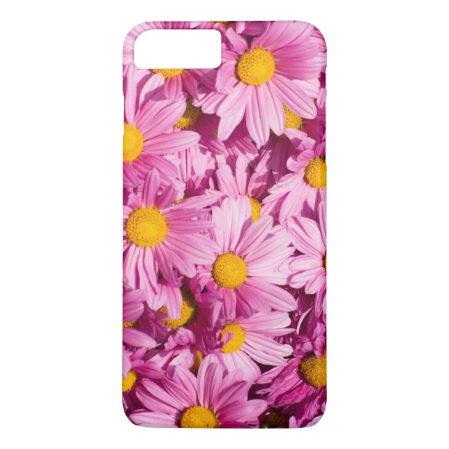 Pink daisy pattern Case-Mate iPhone case (Back)
