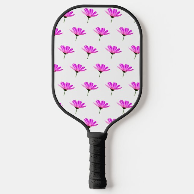 Pink Daisy   Pickleball Paddle (Front)