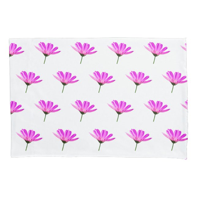 Pink Daisy   Pillow Case (Front)