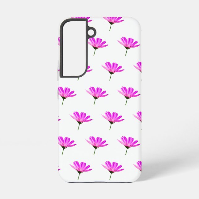Pink Daisy  Samsung Galaxy Case (Back)