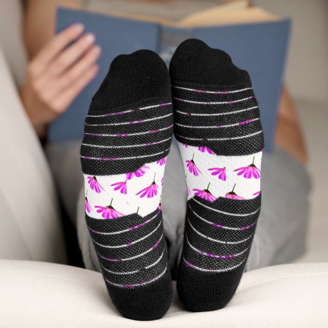 Pink Daisy  Socks (Bottom)