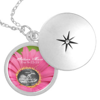 Pink Daisy Ultrasound Necklace