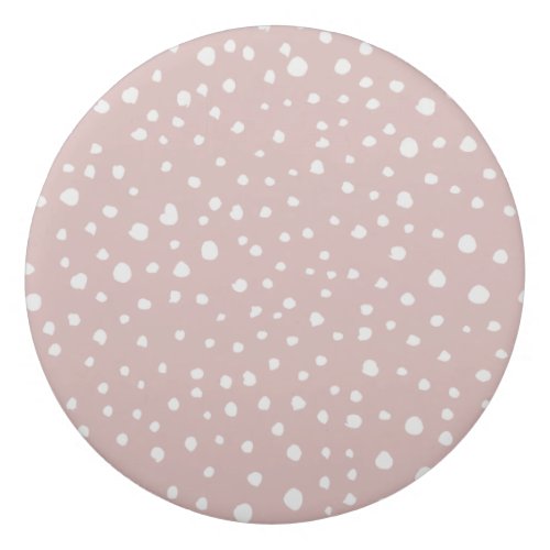 Pink Dalmatian Spots Dalmatian Dots Dotted Print Eraser