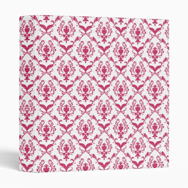 Pink Damask #2 @ VictoriaShaylee Binder (Front/Spine)