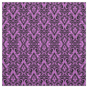 Pink Damask Fabric