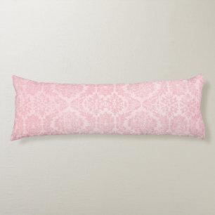 Pink Damask Glam Body Pillow