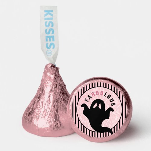 Pink Damask  Halloween Ghost  FABOOLOUS Hersheys Kisses