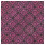 Pink Damask Medallion Pattern Fabric