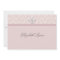 Pink Damask Overlay Religious Invitation