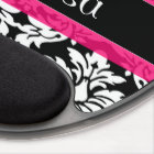 Pink Damask Personalized