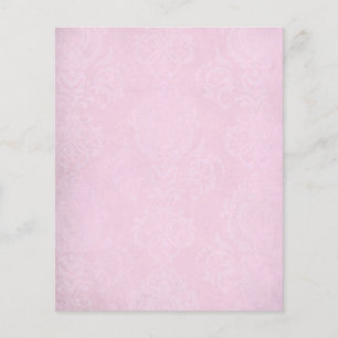 Pink Damask Scrapbook Paper