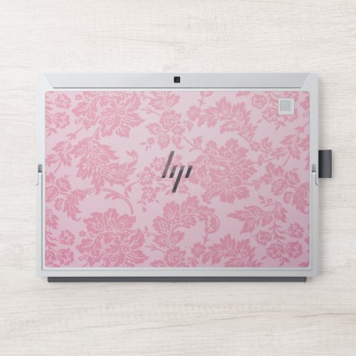 Pink Damask White FabricHP Elite x2 1013 G3 HP Laptop Skin