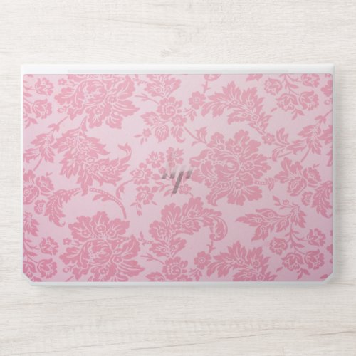 Pink Damask White FabricHP EliteBook 1050 G1 HP Laptop Skin