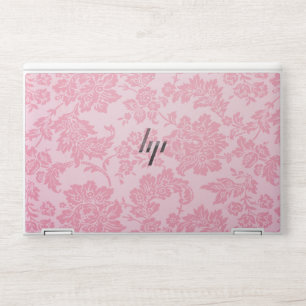 Pink Damask White Fabric,HP EliteBook X360 1030 G3 HP Laptop Skin