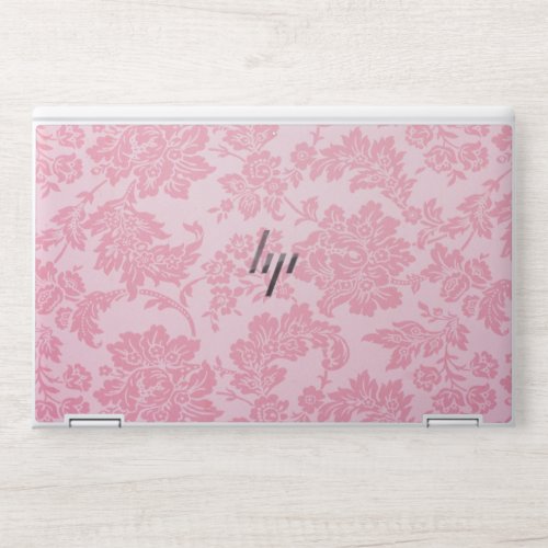 Pink Damask White FabricHP EliteBook X360 1040 G5 HP Laptop Skin