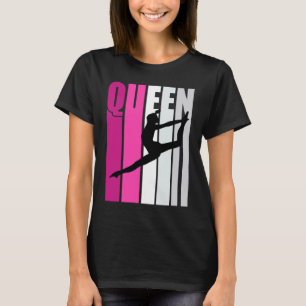 Pink Dance Queen Colorful Dancer Dance Practice Da T-Shirt