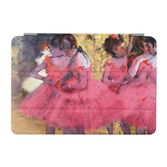 Pink Dancers, Edgar Degas iPad Mini Cover (Horizontal)